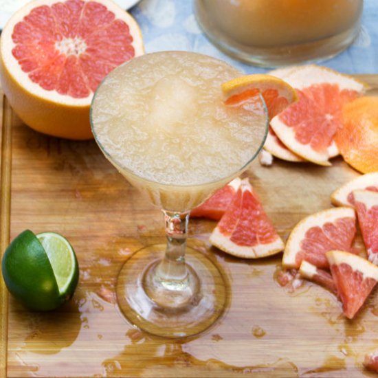 Frozen Grapefruit Margarita