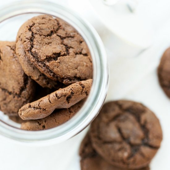 Maple Molasses Chocolate Cookies