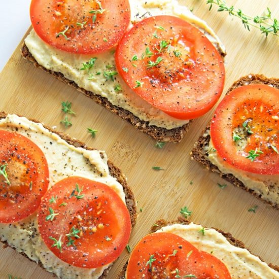 3 Ingredient Healthy Tartines