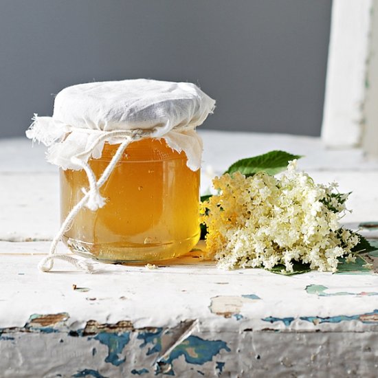 Elderberry flower jelly