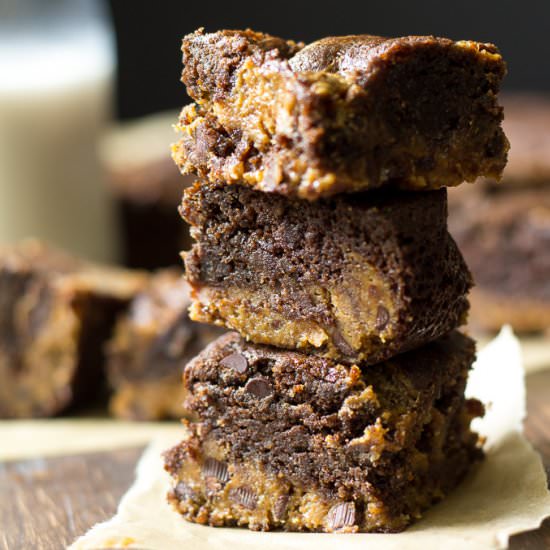 Cookie Dough Fudge Brownies