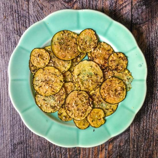 Za’atar Zucchini Chips