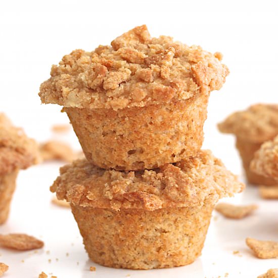 Cinnamon Cereal Milk Muffins