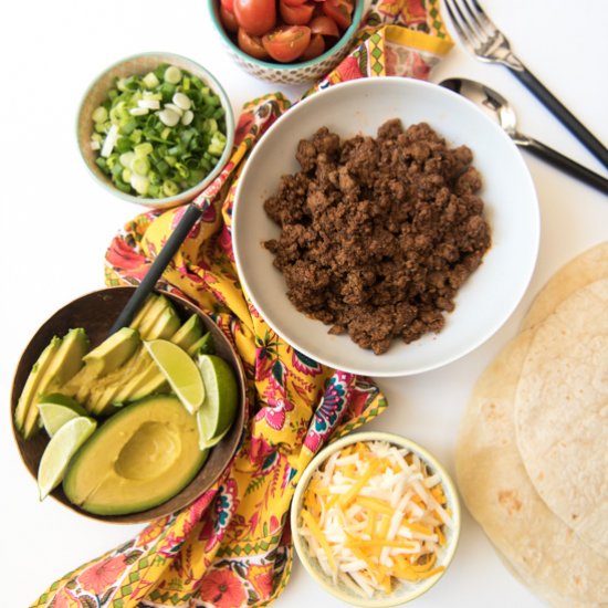 Easy Weeknight Taco Meat