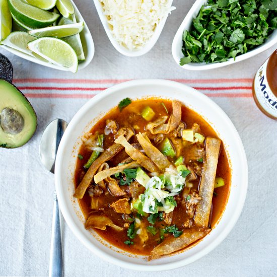 Wild Turkey Tortilla Soup