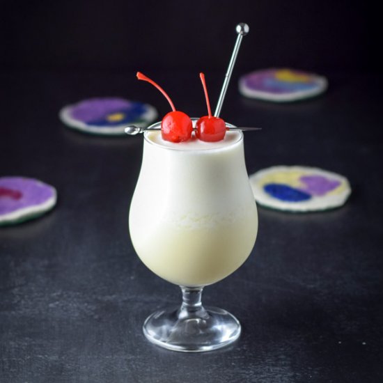 Tasty Tropical Pina Colada Cocktail