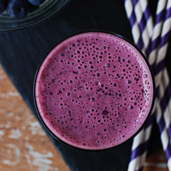 Blueberry smoothie