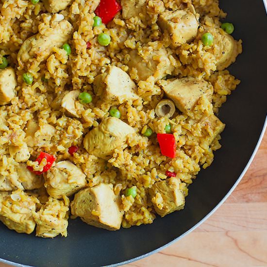 Turmeric Arroz Con Pollo