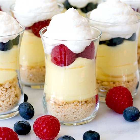 Mini Berry Trifles