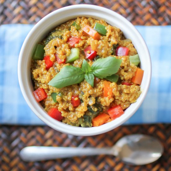 Spicy Veggie Quinoa Curry