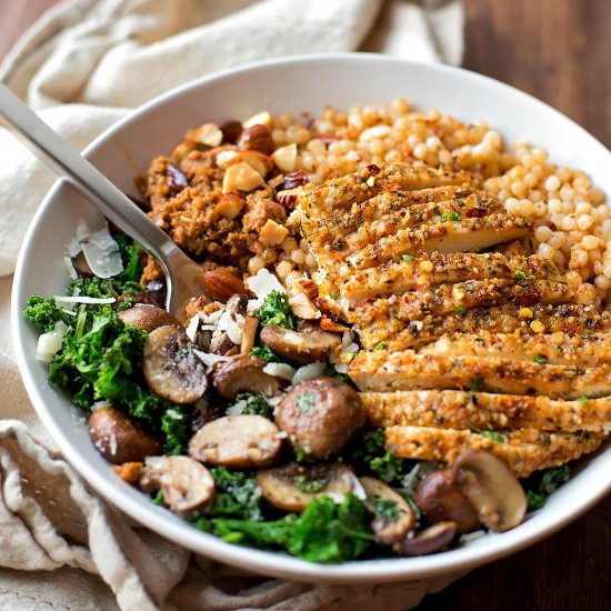 Parmesan Chicken Power Bowls