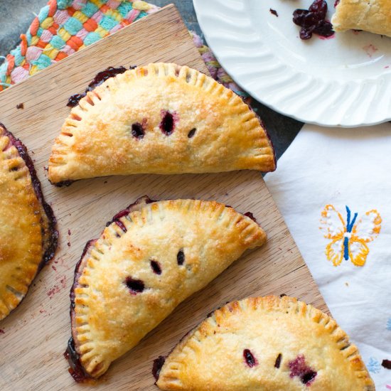 Huckleberry Hand Pies