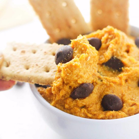 Pumpkin Cookie Dough Dip