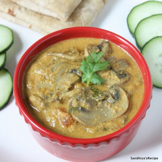 Mushroom Kurma