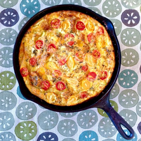 Cherry Tomato Frittata