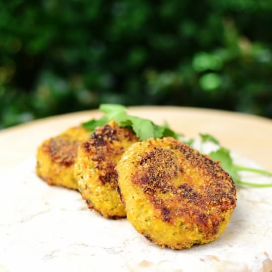 Cauliflower Cheese Patties