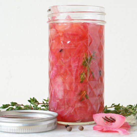 Canned Pickled Red Onions