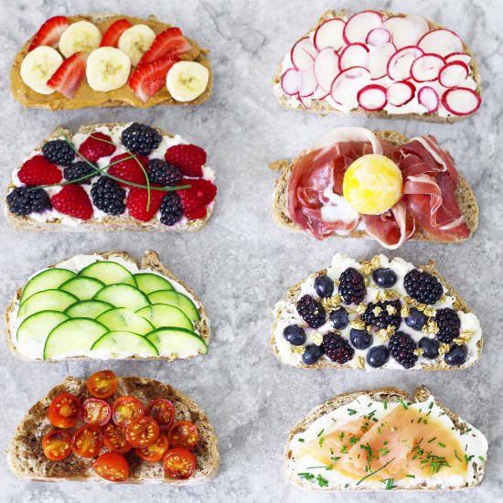 8 Easy and Delicious Summer Toasts