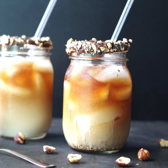 Toasted Hazelnut Iced Coffee