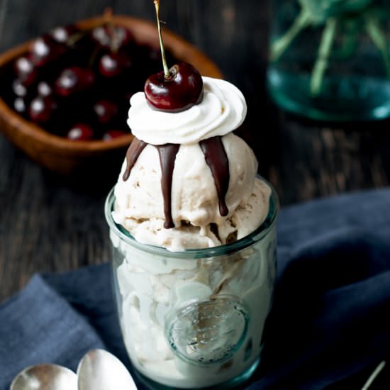 Dairy Free Banana Split Ice-Cream