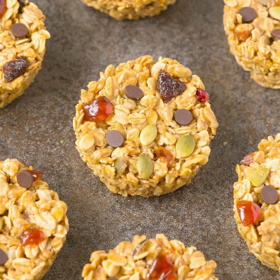 3 Ingredient No Bake Granola Cups