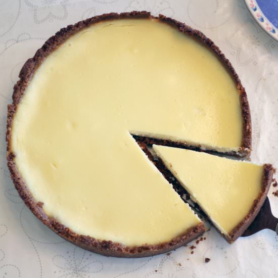 Gluten Free Cheescake with Crust