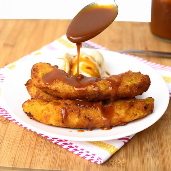 Breaded Fried Bananas