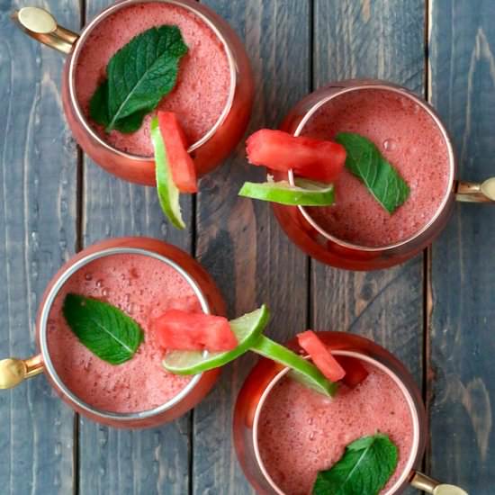 Watermelon Moscow Mules