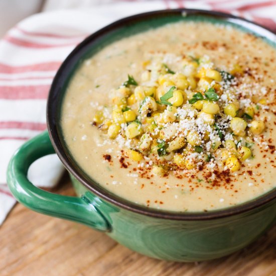 Mexican Street Corn Soup