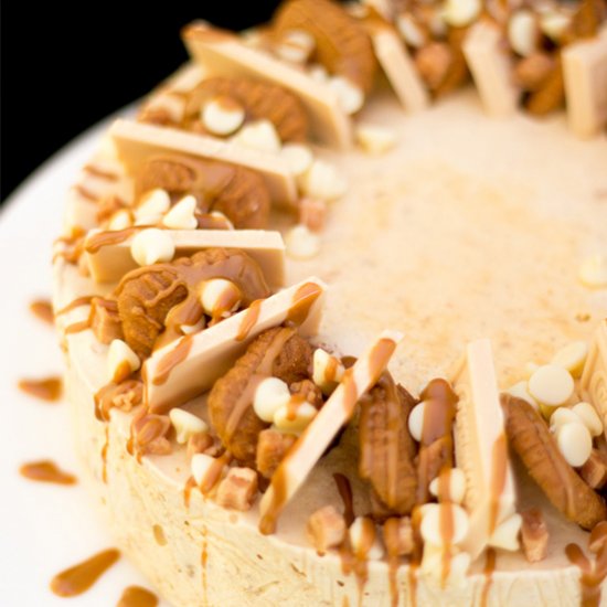 Biscoff Ice Cream Cake