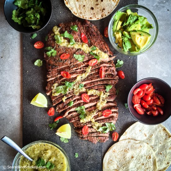 Skirt Steak Carne Asada Tacos