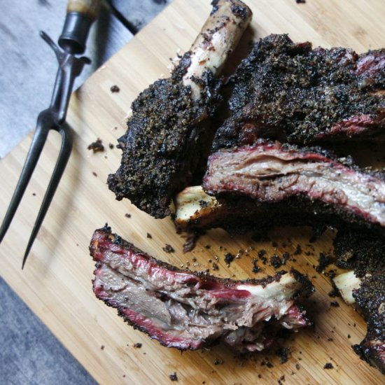 Smoked Beef Back Ribs