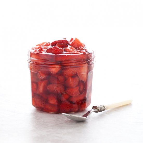 Roasted Strawberry Sauce