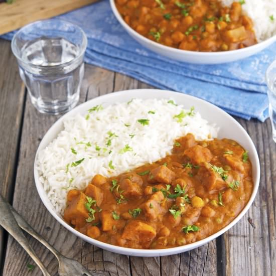 (Vegan) Sweet Potato Tikka Masala