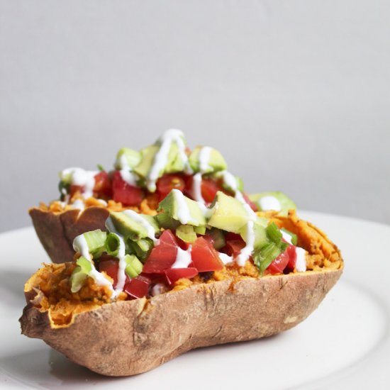 Baked Sweet Potato Tacos