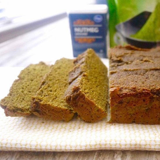 Grain-Free Morning Matcha Loaf