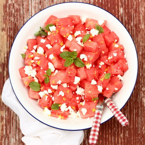 Watermelon and Feta Salad