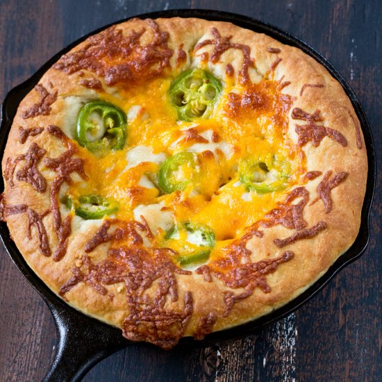 Jalapeno and Cheddar Focaccia