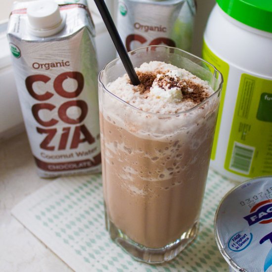 Greek Chocolate Protein Shake