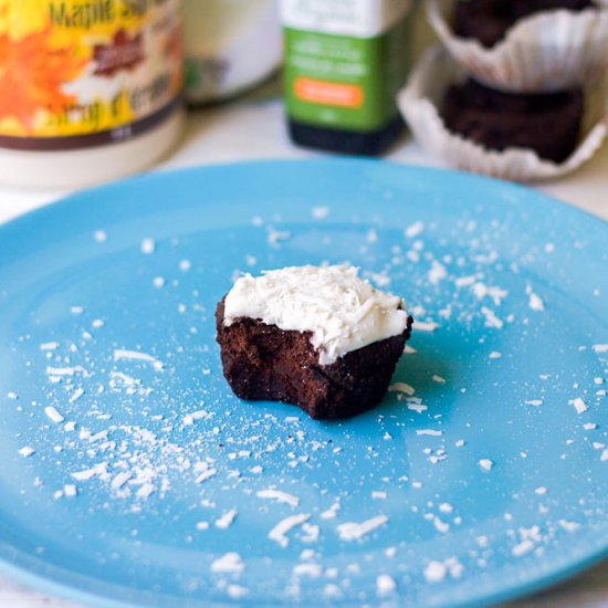 Vegan Chocolate Coconut Cupcakes