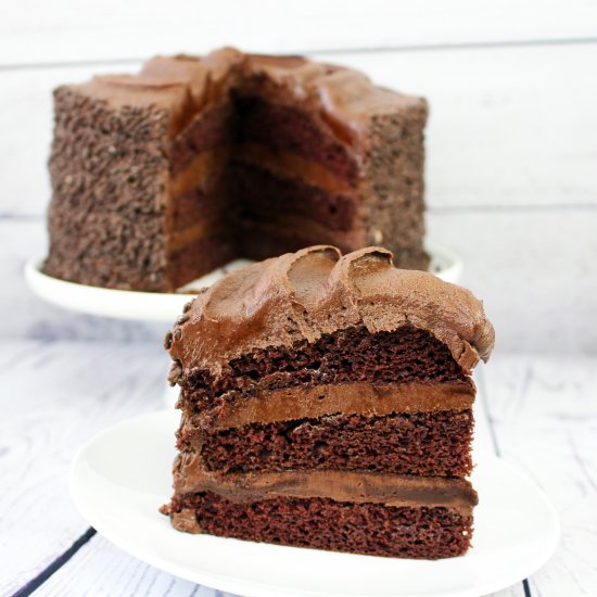 Chocolate Fudge Blackout Cake