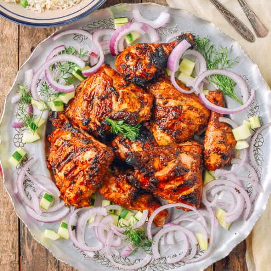 GRILLED CHICKEN TANDOORI