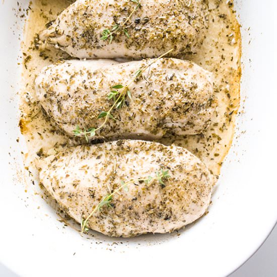 Juicy Italian Baked Chicken (Paleo)