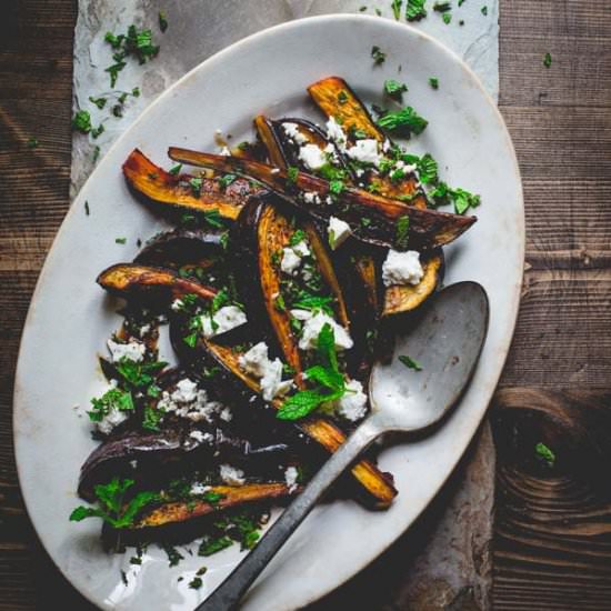 Eggplant with Pomegranate Molasses