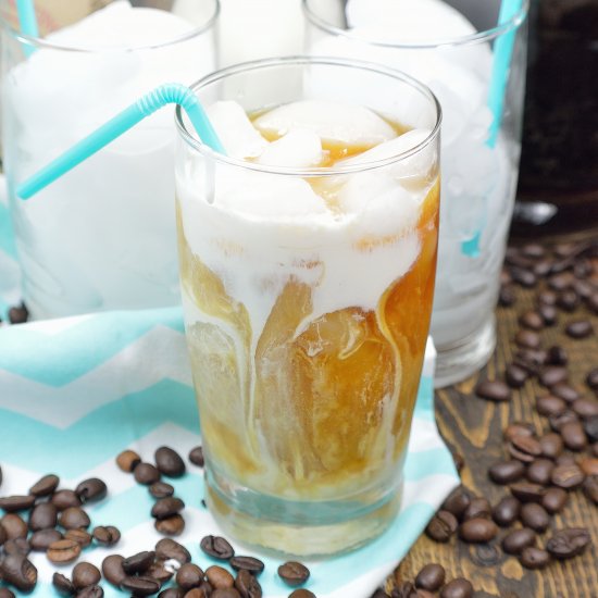 cold brewed coffee