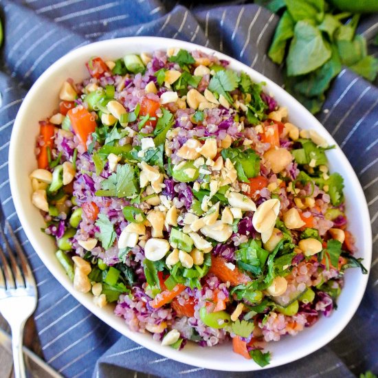 thai quinoa salad