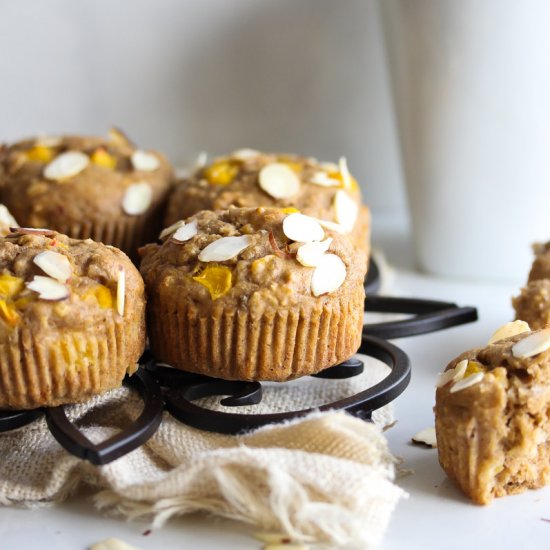 Peach and Coriander Muffins