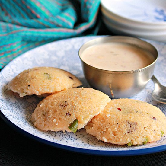 Watermelon Idlis, Steamed Cakes