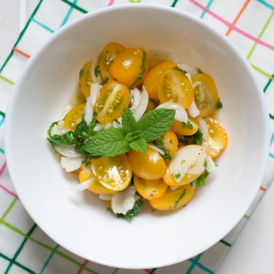 Tomate Mint Salad