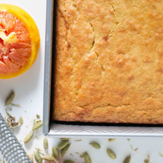 Orange Cardamom Cake